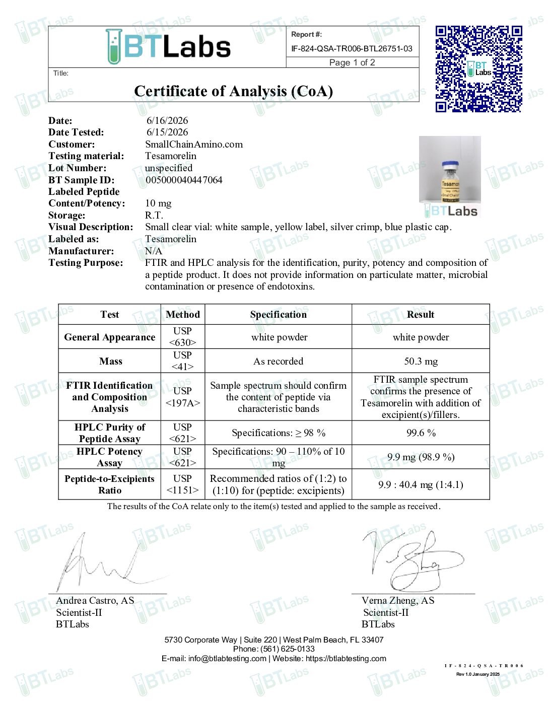 Tesamorelin (10mg) - Image 2